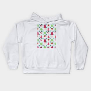 Abstract fruit pattern Kids Hoodie